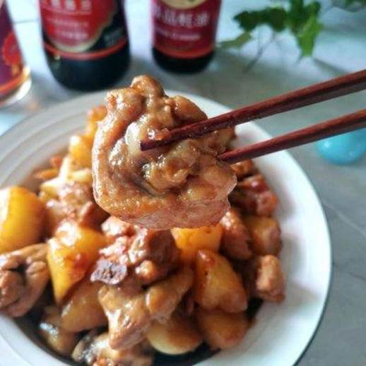 土豆炒鸡腿