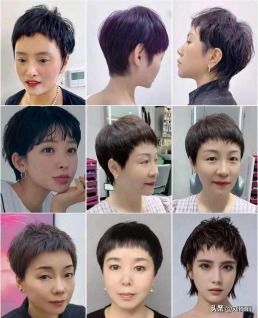 短发发型2018潮女图片