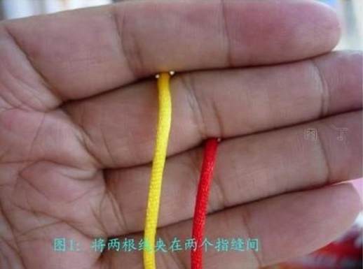 纽扣结编法图解