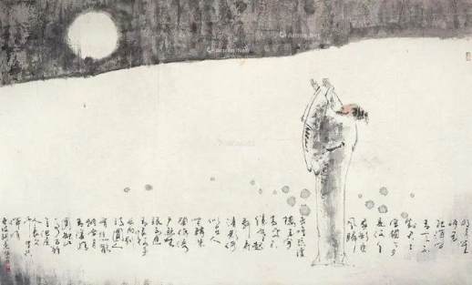 带雨云埋一半山