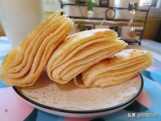 发面千层饼的做法