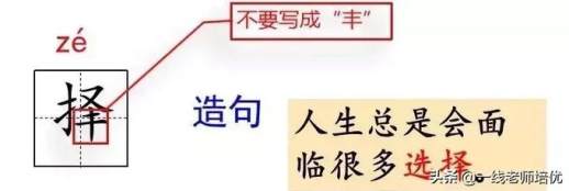择字组词