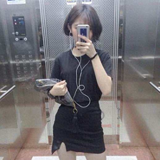 短发头像女生高冷图片