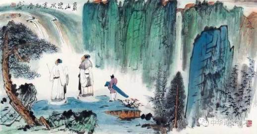 带雨云埋一半山