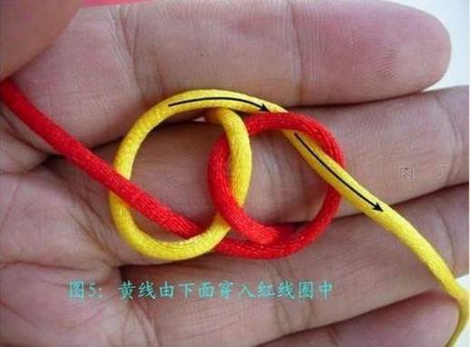 纽扣结编法图解