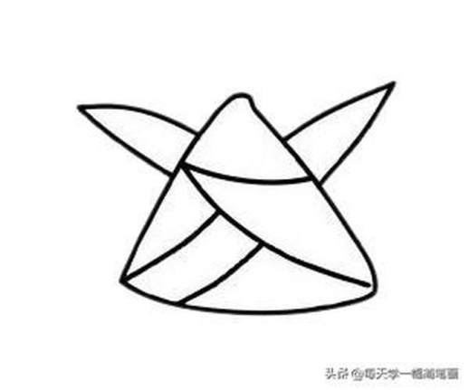 粽子的简笔画