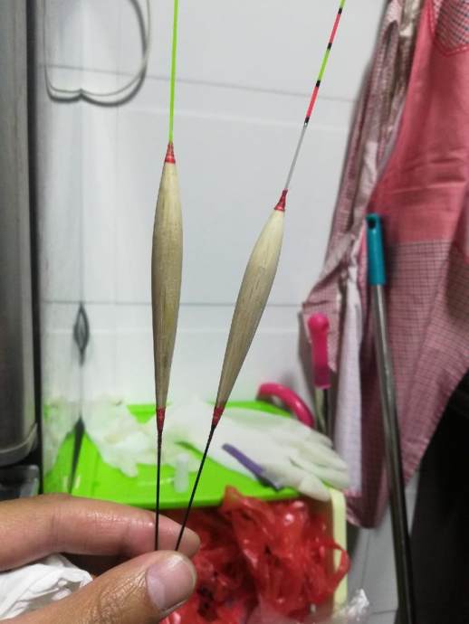 鱼竿鱼漂怎么安装图解