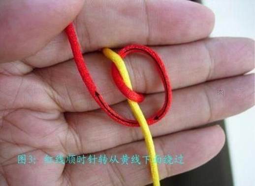 纽扣结编法图解