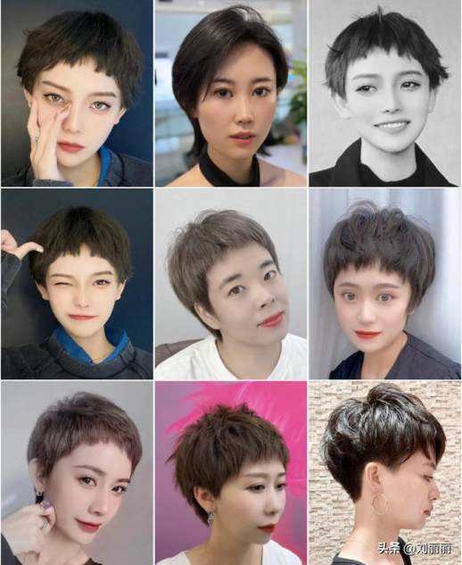 短发发型2018潮女图片