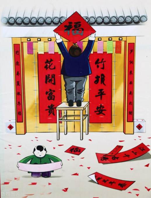 贴春联的寓意