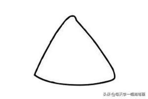 粽子的简笔画