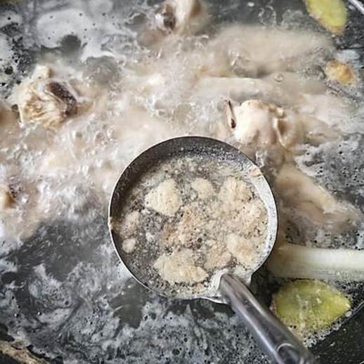 粉皮炖鸡的做法