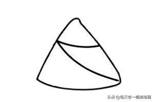 粽子的简笔画