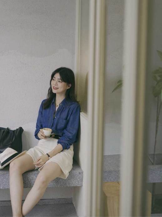 牛仔衬衫如何搭配