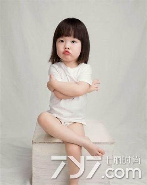 儿童短发发型图片