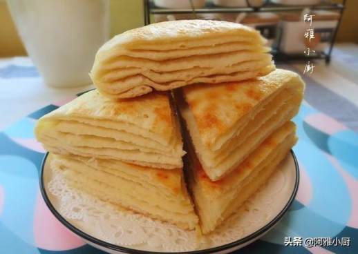 发面千层饼的做法