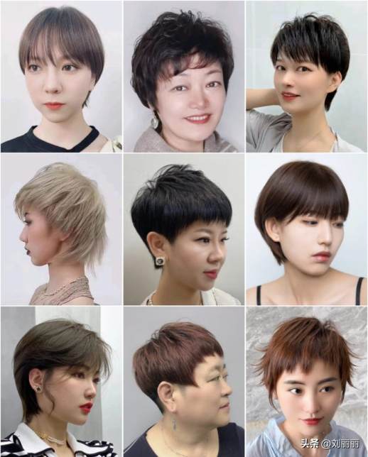 短发发型2018潮女图片