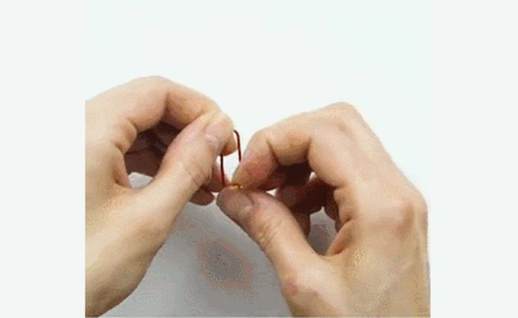 回形针怎么变成爱心