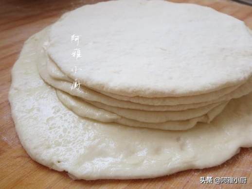 发面千层饼的做法