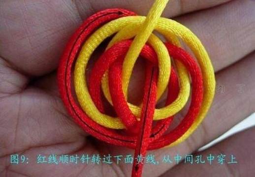 纽扣结编法图解