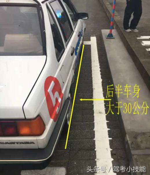坡道定点停车怎么看点