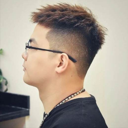 中分发型男怎么吹