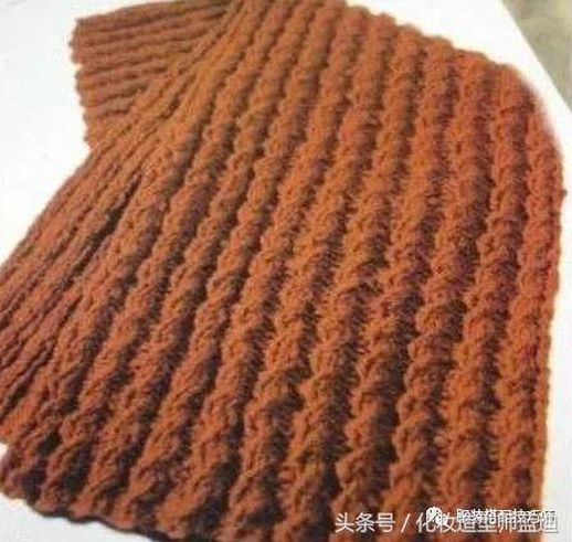 织围巾怎么收尾_零基础织围巾