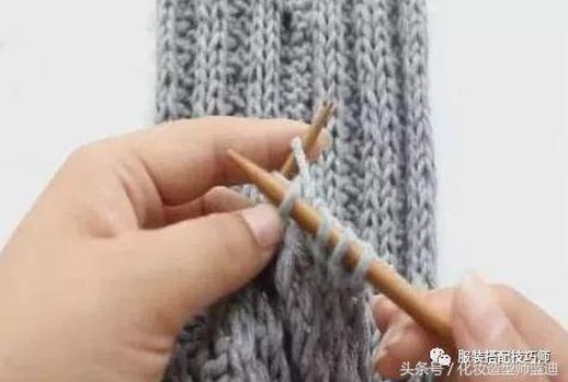 织围巾怎么收尾_零基础织围巾