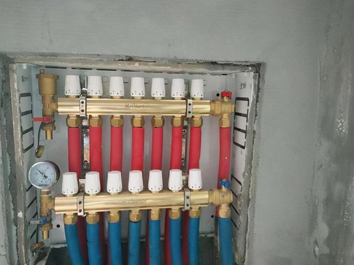 地暖开关怎么开图解_家用地暖阀门图解