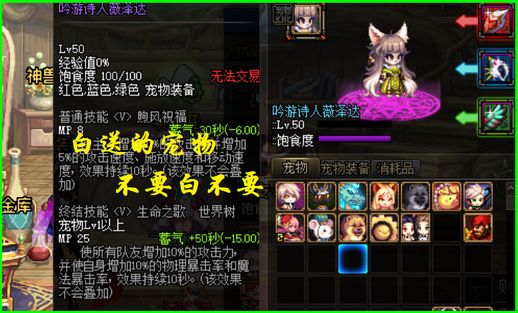 地下城心悦宠物_心悦勇士币宠物哪个好