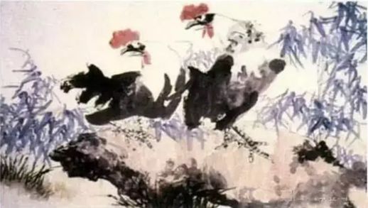 公鸡的画法_1秒画一只公鸡